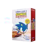 BOX: LENDO COM O SONIC - THE HEDGEHOG (VOL. 7 AO 12):  ACOMPANHA MARCADORES PERSONALIZADOS E PÔSTER
